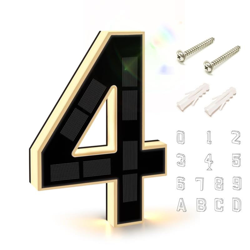 Rowna House number lights