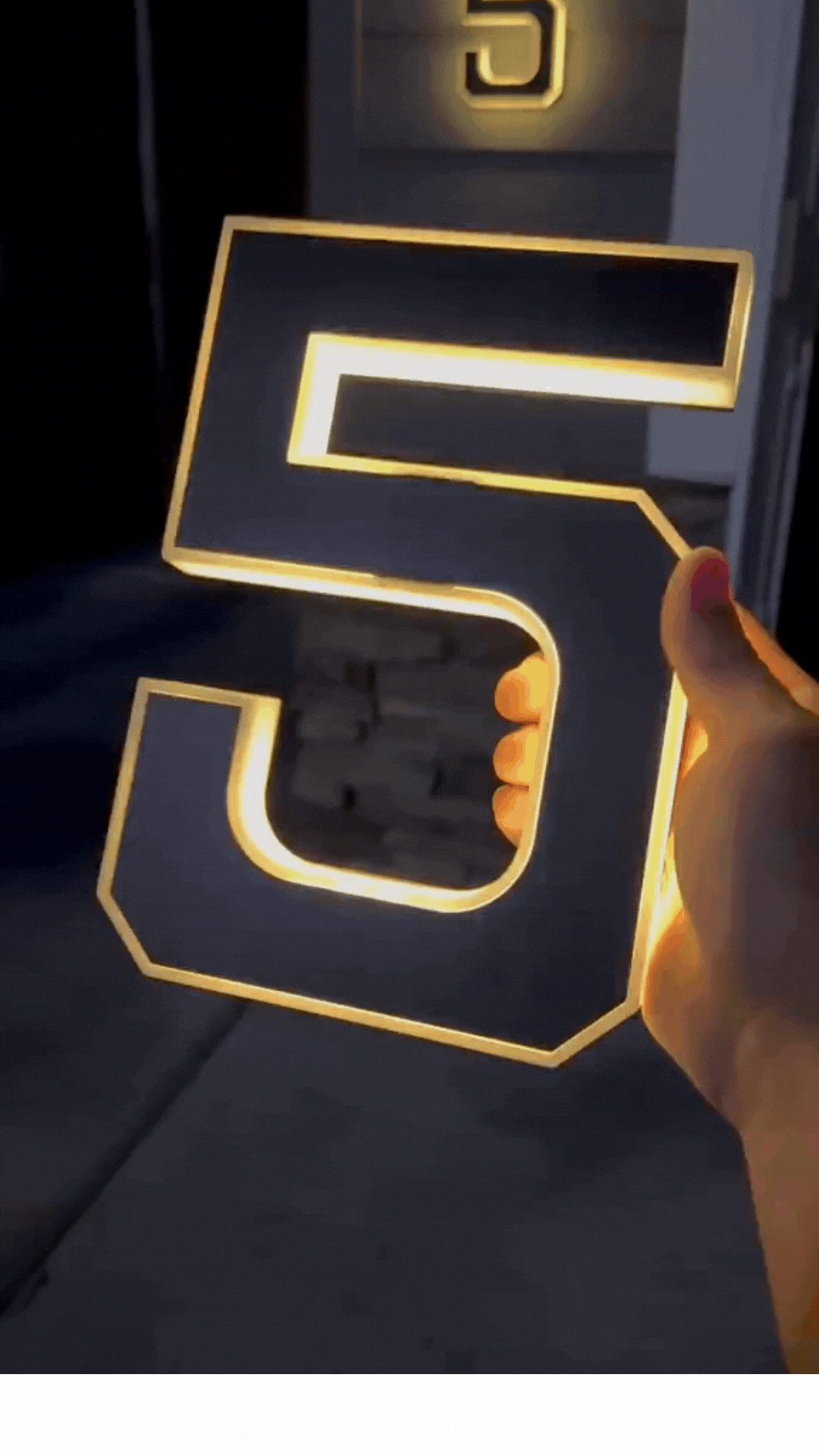 Rowna House number lights