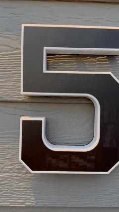 Rowna House number lights